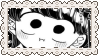 silly komi stamp.
